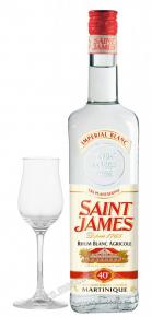 Saint James Rhum Agricole Blanc 0.7l ром Сент Джеймс Агриколь Блан 0.7 л.