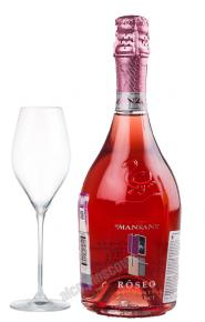 Le Manzane Roseo Spumante шампанское Лe Манзане Розео Спуманте