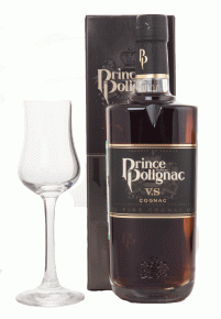 Prince Hubert de Polignac VS gift box Коньяк Принц Юбер Де Полиньяк ВС