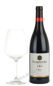 Simonsig Shiraz Южно-африканское вино Симонсиг Шираз