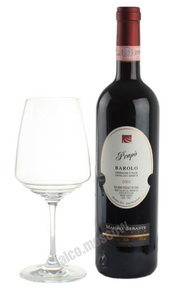 Mauro Sebaste Barolo Prapo 2001 Итальянское вино Мауро Себасте Бароло Прапо 2001