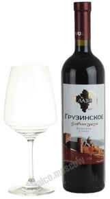 Georgian Lazi red Грузинское вино Грузинское Лази красное