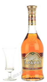 Ararat 3 years 0.5l коньяк Арарат выдержка 3 года 0.5л