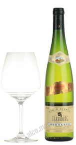 Cleebourg Risling Prestige Французское вино Клебург Рислинг Престиж