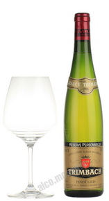 Trimbach Pinot Gris Reserve Personnelle Французское вино Тримбах Пино Гри Резерв Персонель