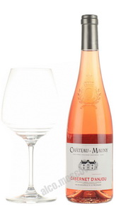 Chateau de Mauny Cabernet D Anjou Французское вино Шато де Мони Каберне Д Анжу