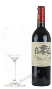 Chateau Montlau Bordeaux Superior Французское вино Шато Монло Бордо Сюперьор