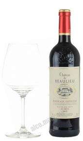 Chateau de Beaulieu Bordeaux Superieur Французское вино Шато де Болье