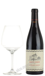 Domaine de Saint Cosme Cotes du Rhone Французское вино Домен де Сент Косм Кот дю Рон