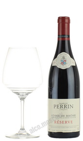 Cotes du Rhone Perrin Reserve Французское вино Кот дю Рон Перрен Резерв