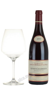 Domaine Louis Boillot & Fils Gevrey-Chambertin 2007 Французское вино Домен Луи Буало э Фис Жефрэ-Шембертен 2007