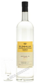 Лимонная водка Суммум Summum Lemon Flavored Vodka 1.75l