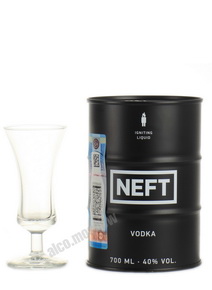 Neft водка Нефть черная упаковка