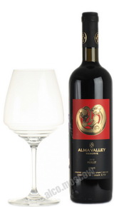 Вино Alma Valley Merlot Reserve Российское вино Алма Велли Мерло Резерв
