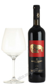 Alma Valley Shiraz Reserve Российское вино Алма Велли Шираз Резерв
