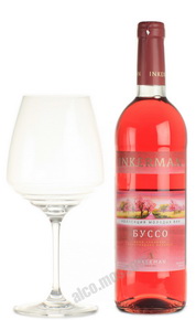 Inkerman Буссо полусладкое розовое Российское вино Инкерман Буссо полусладкое розовое