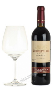 Inkerman 2014 полусухое красное Российское вино Инкерман 2014 полусухое красное