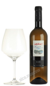 Abrau Blanc 2014 Российское вино Абрау Купаж светлый 2014