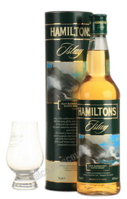 Hamilton`s Islay виски Гамильтонс Айла в тубе