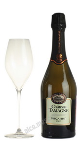 Chateau Tamagne Riesling российское шампанское Шато Тамань Рислинг