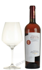 Chateau Tamagne Sauvignon-Krasnostop de Tamani российское вино Шато Тамань Совиньон-Красностоп Тамани