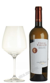 Chateau Tamagne Chardonnay de Tamani российское вино Шато Тамань Шардоне Тамани