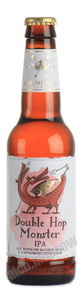 Double Hop Monster IPA пиво Дабл Хоп Монстр ИПА светлое фильтрованное пастеризованное 0.33 л.