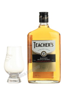 Teachers Highland Cream 0.5l виски Тичерс Хайленд Крим 0.5 л фляжка