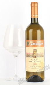 Massandra Chardonnay Export Collection Вино Шардоне Массандра серии Export Collection
