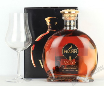 Frapin VSOP Grande Champagne 0.35l in gift box коньяк Фрапэн ВСОП Гранд Шампань 0.35л п/у