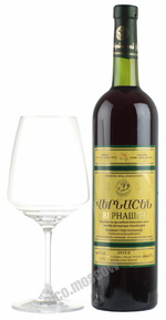 Vernashen 2012 армянское вино Вернашен красное полусладкое 2012