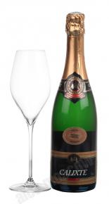 Calixte Cremant d`Alsace Brut AOC французское шампанское Каликст Креман д`Эльзас Брют АОС