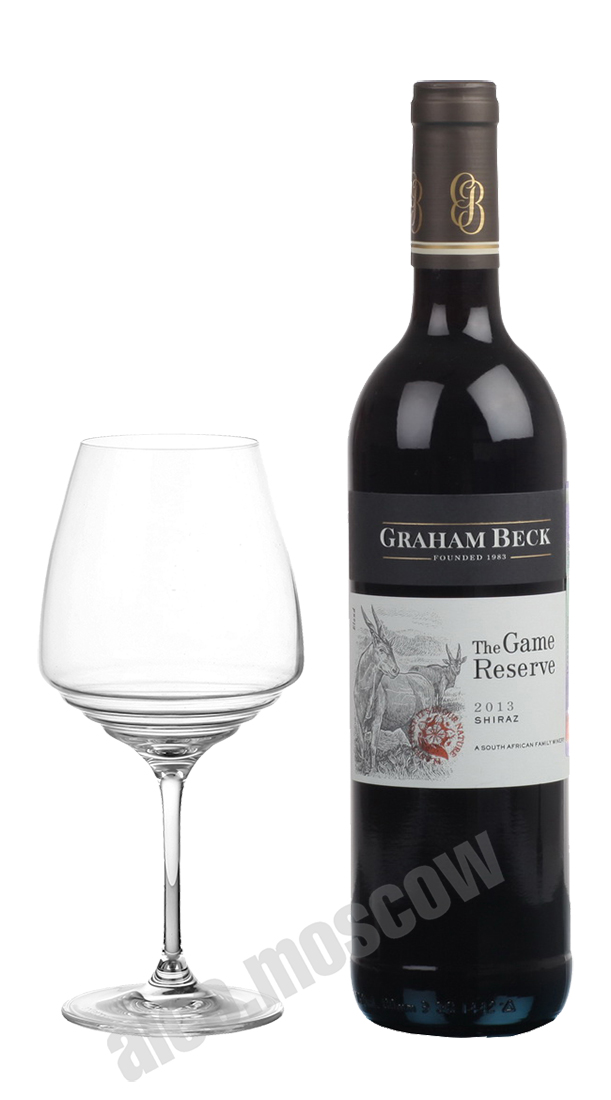 Graham Beck The Game Reserve Shiraz южно-африканское вино Грехам Бек Зе Гейм Резерв Шираз Стелленбош