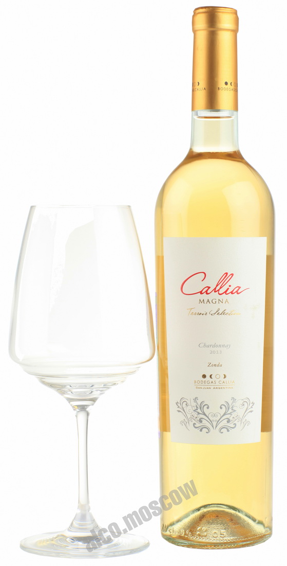 Callia Magna Shardonnay 2013 аргентинское вино Калья Магна Шардоне 2013