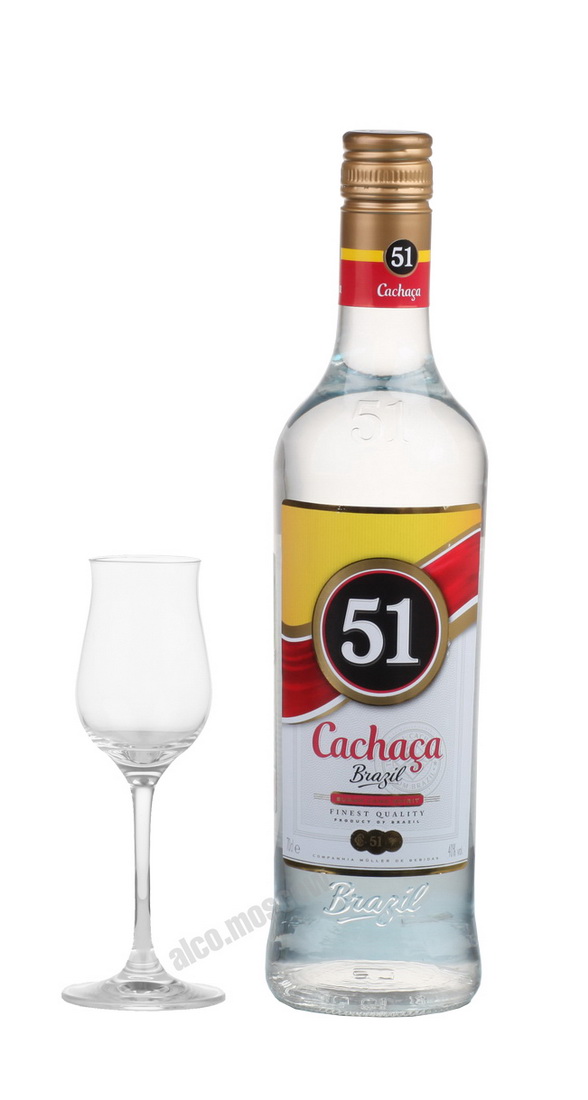Cachaca 51 700 ml кашаса 51 0.7 л