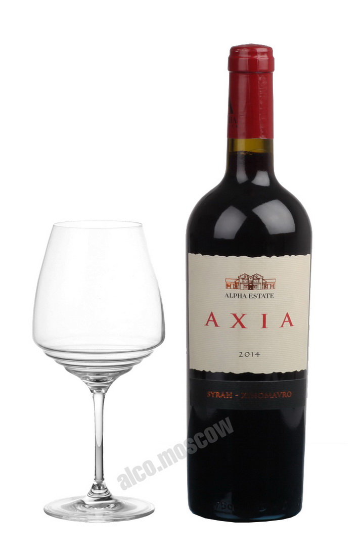 Axia Syrah-Xinomavro Греческое Вино Аксия Сира Ксиномавро