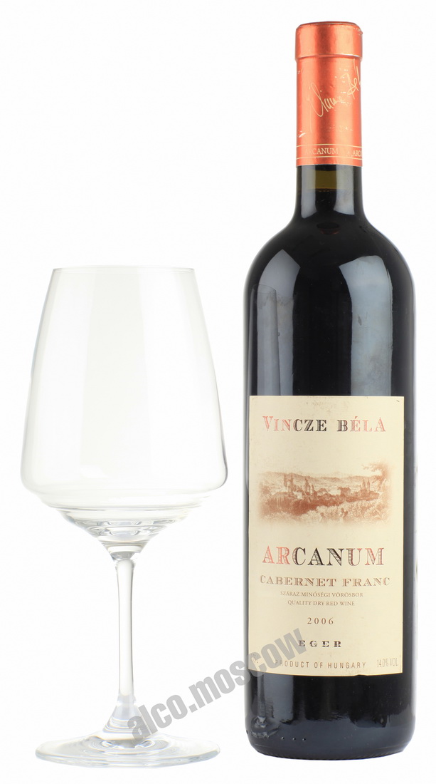 Vincze Bela Arcanum Cabernet Franc венгерское вино Винце Бела Арканум Каберне Фран
