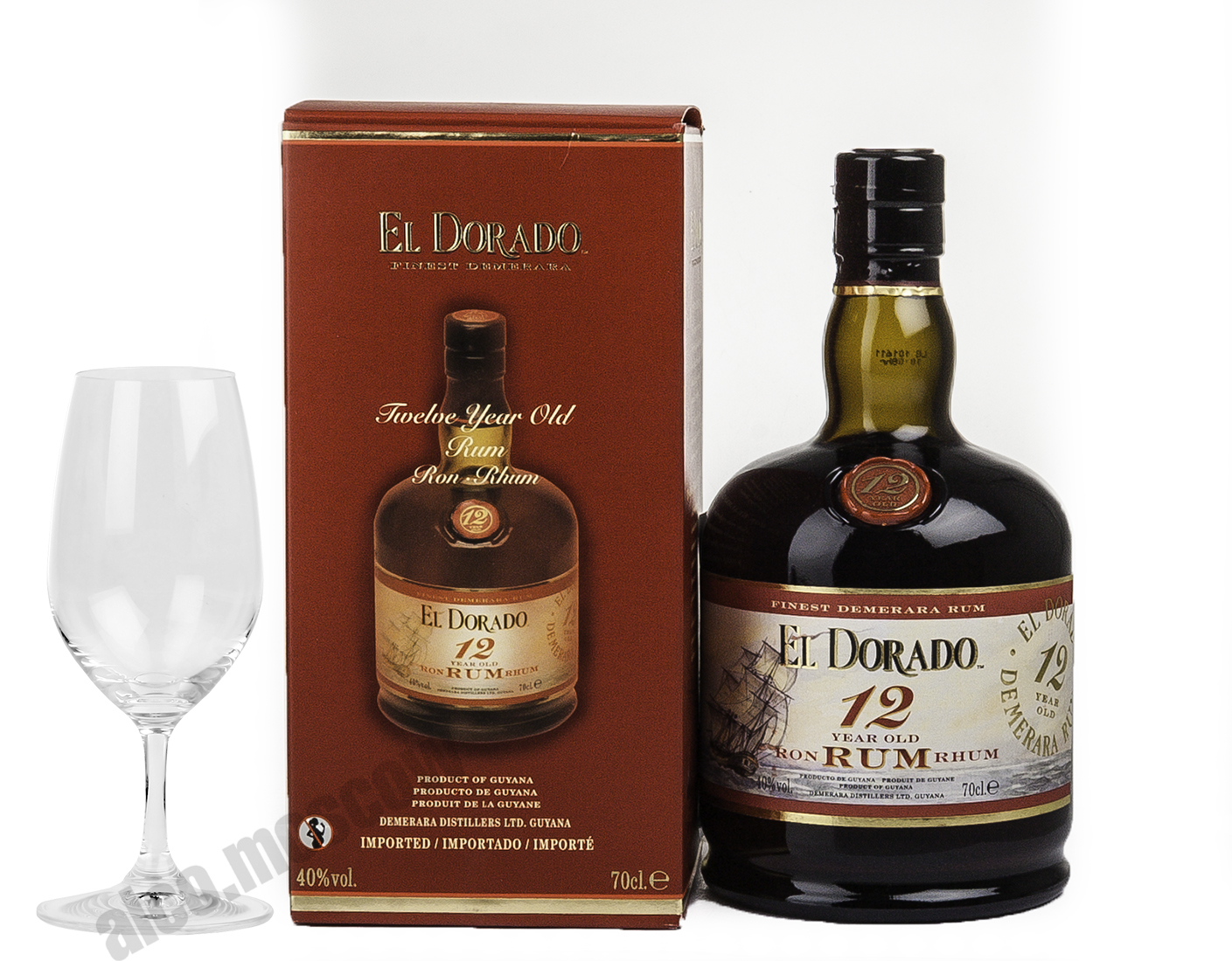 Rum El Dorado Ром Эль Дорадо 12 лет  в п/у 