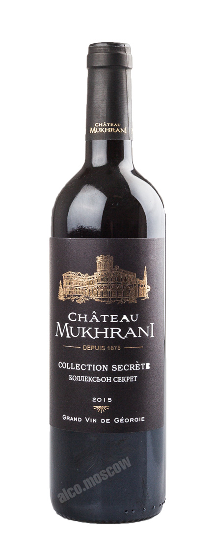 Chateau Mukhrani Collection Secret Грузинское вино Шато Мухрани коллексьон секрет