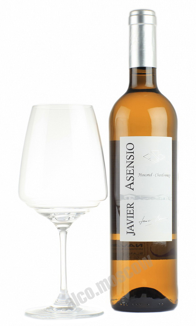 Javier Asensio Chardonnay-Moscatel испанское вино Хавьер Асенсио Шардонне-Москатель