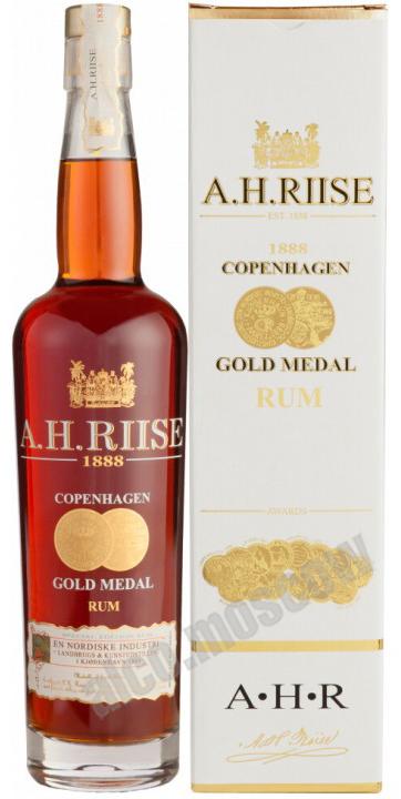A.H. Riise 1888 Copenhagen Gold Medal - ром А.Х. Рииз 1888 Копенгаген Голд Медал 0.7 л в п/у