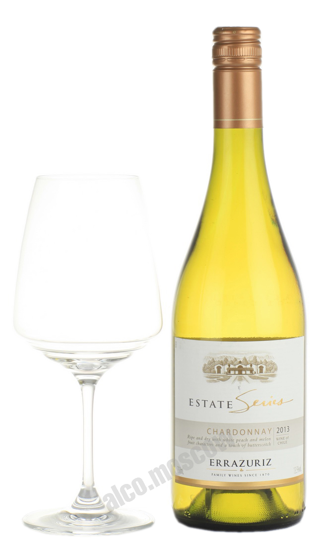 Errazuriz Chardonnay Estate чилийское вино Эразурис Шардоне Истейт