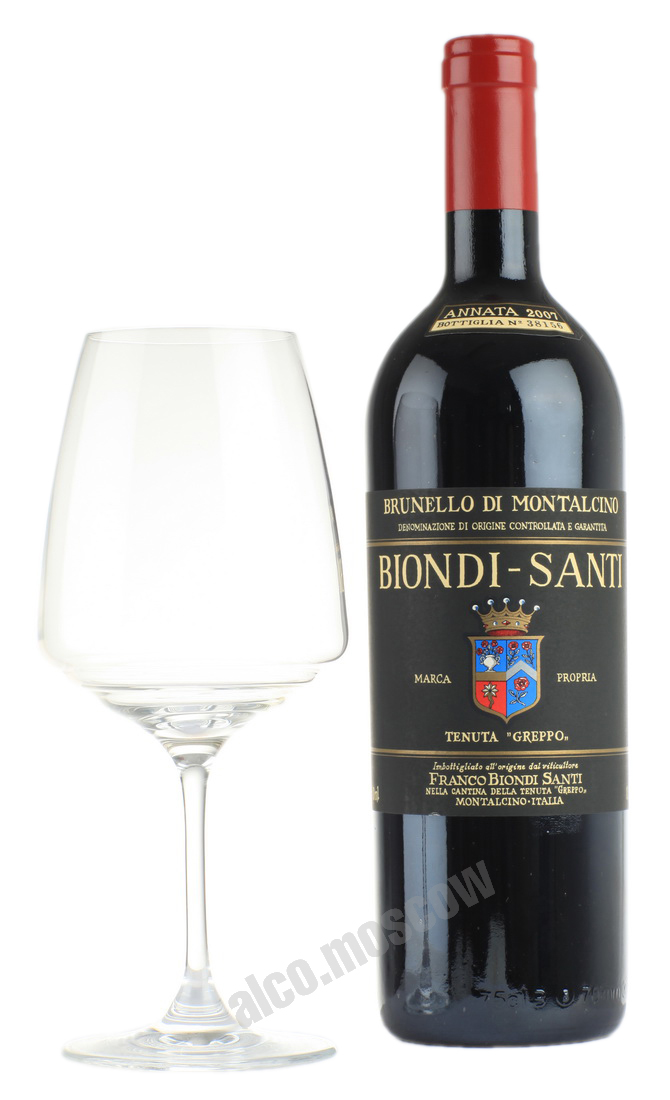 Biondi Santi Brunello di Montalcino Annata Итальянское вино Бионди Санти Брунелло ди Монтальчино Анната