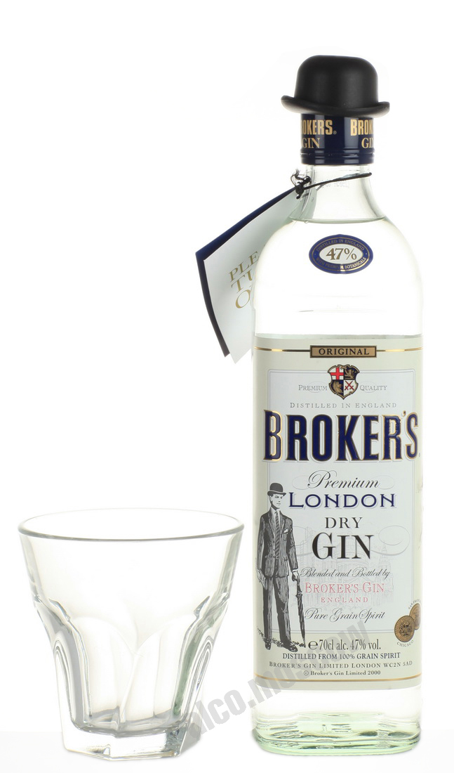 Brokers 0.7l джин Брокерс 0.7л