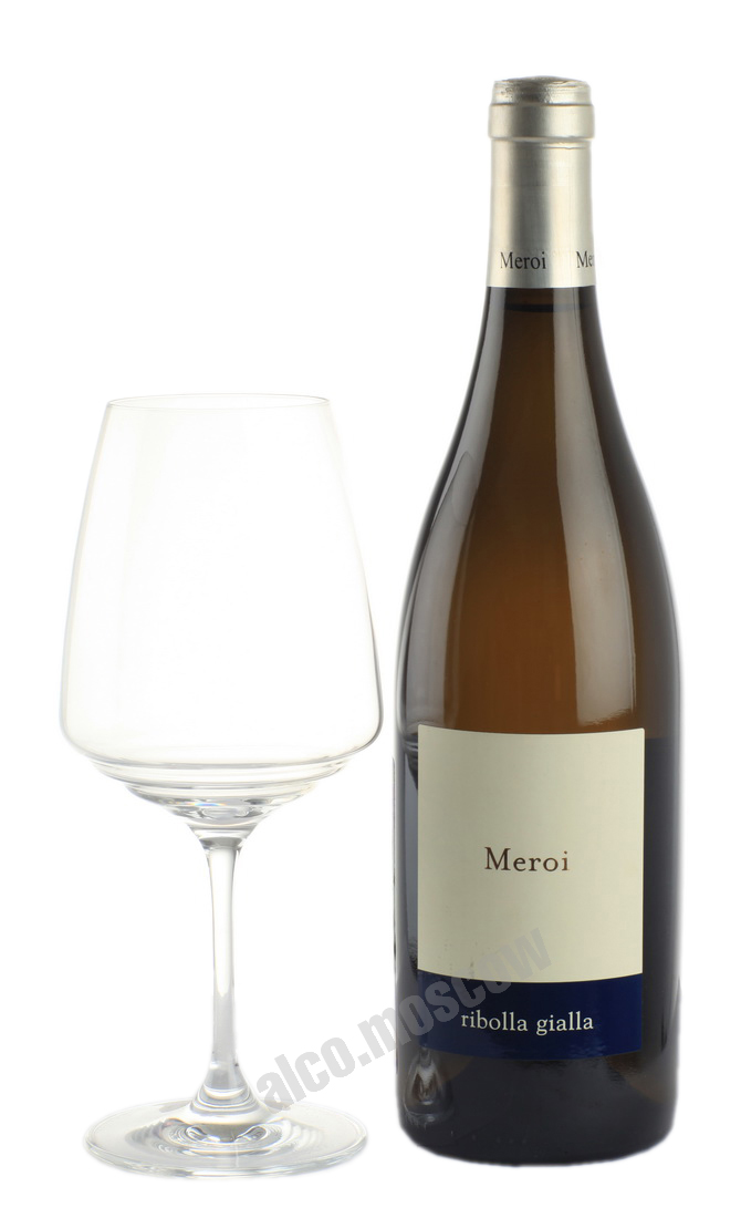 Meroi Ribolla Gialla итальянское вино Мерой Риболла Джалла