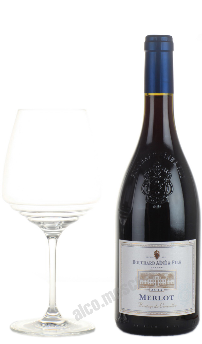 Bouchard Aine & Fils Heritage du Conseiller Merlot Французское вино Бушар Айне & Филс Эритаж дю Консейе Мерло