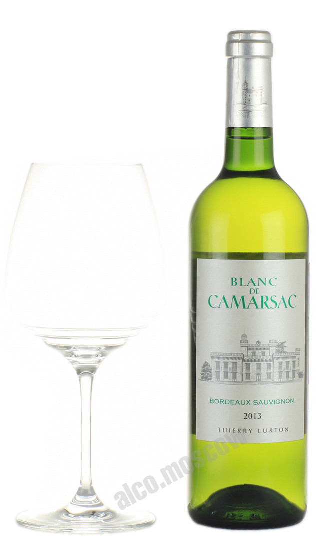 Blanc de Camarsac Sauvignon Французское вино Блан де Камарсак Совиньон