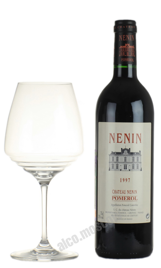 Chateau Nenin Pomerol 1997 Французское вино Шато Ненен Помроль 1997