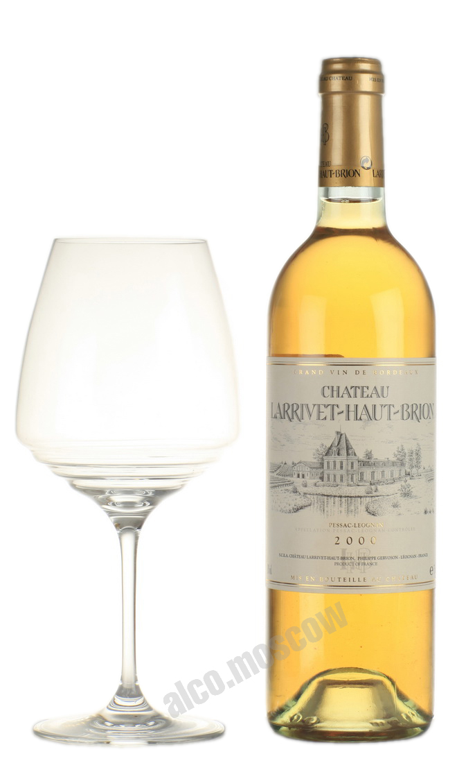 Chateau Larrivet-Haut-Brion Pessac-Leognan Французское вино Шато Ларриве-О-Брион Пессак-Леоньян