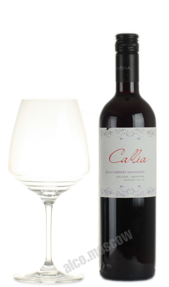 Callia Cabernet Sauvignon 2014 аргентинское вино Калья Каберне Совиньон 2014